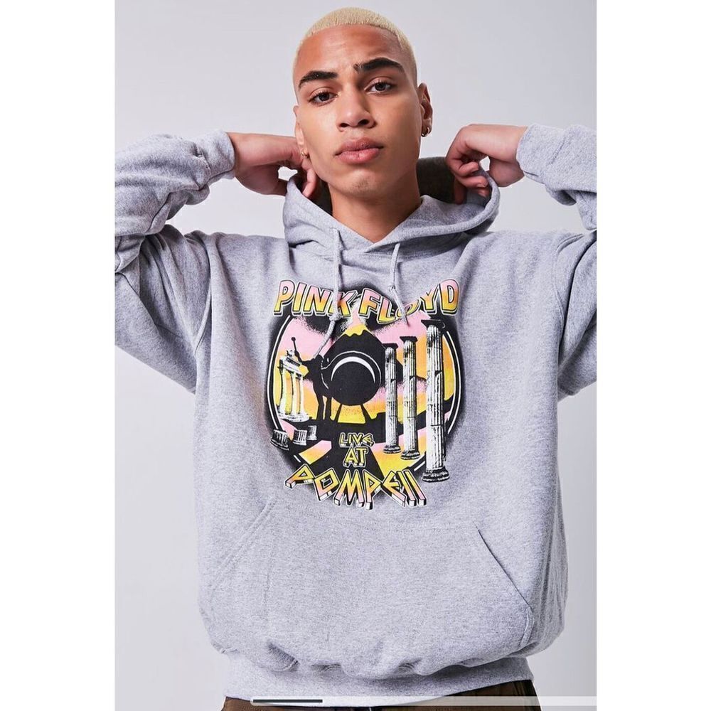 Pink Floyd Graphic Hoodie Sweatshirt Size Medium